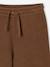 Wide-leg trousers for girls chocolate - vertbaudet enfant 