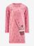 Happy Girls cotton dress with hearts and cupcake for girls navy blue+sweet pink - vertbaudet enfant 