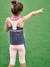 Legging de sport mi- mollet fille en matière technique rose pâle - vertbaudet enfant 
