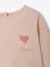 Long-sleeved T-shirt for baby girls grey blue+pale pink - vertbaudet enfant 
