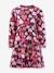 Happy Girls heart print dress for girls bordeaux red - vertbaudet enfant 