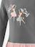 Robe avec jupe en tulle et ballerines fille Happy Girls gris - vertbaudet enfant 
