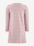 Robe rayée avec chouette fille Happy Girls marine+rose nude - vertbaudet enfant 