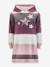 Happy Girls hooded sweatshirt dress with stars for girls nude pink - vertbaudet enfant 