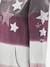 Robe à capuche avec étoiles fille Happy Girls rose nude - vertbaudet enfant 