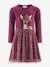 Robe avec imprimé biche fille Happy Girls bordeaux - vertbaudet enfant 