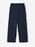 Tailored trousers for girls marl grey+navy blue - vertbaudet enfant 