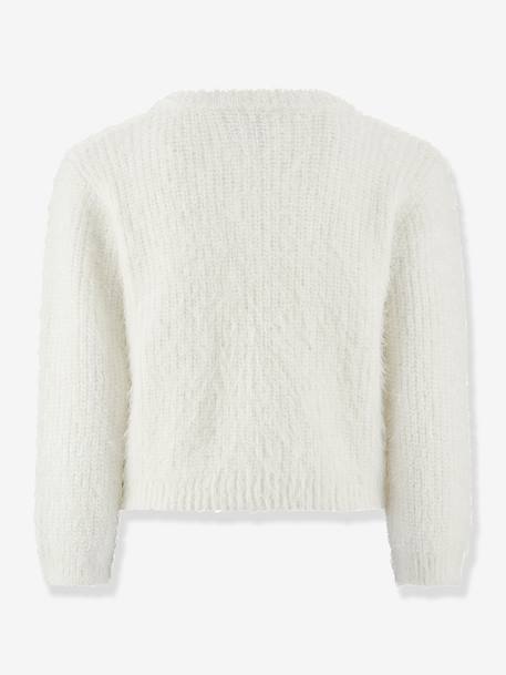 Cardigan fille Happy Girls bordeaux+écru+gris+rose nude - vertbaudet enfant 