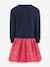 Robe avec inscription Ohlala fille Happy Girls marine - vertbaudet enfant 