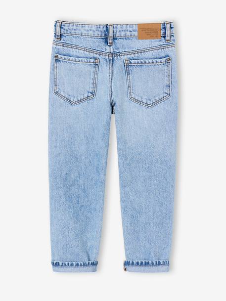 Jean droit garçon morphologie medium denim brut+stone - vertbaudet enfant 