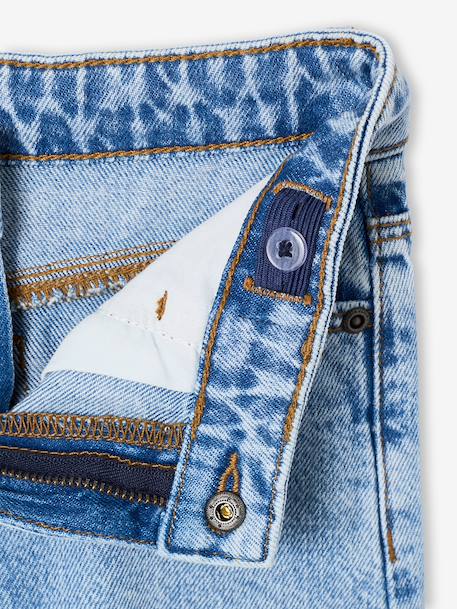 Straight-leg jeans for boys brut denim+stone - vertbaudet enfant 