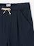 Tailored trousers for girls marl grey+navy blue - vertbaudet enfant 
