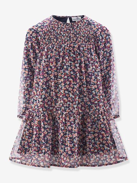 Happy Girls floral print dress for girls multicoloured - vertbaudet enfant 