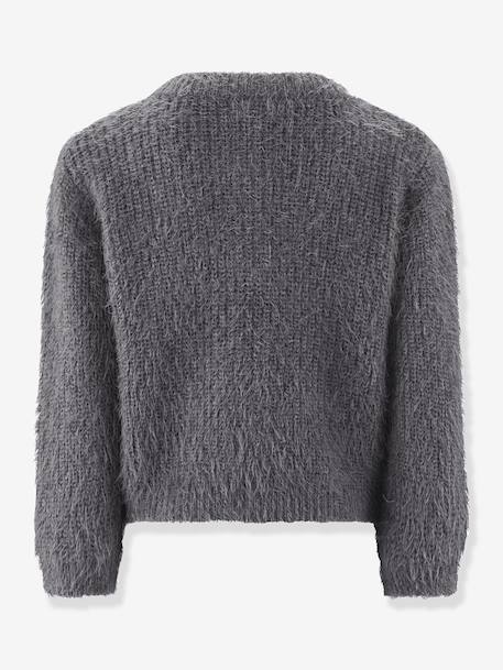 Cardigan fille Happy Girls bordeaux+écru+gris+rose nude - vertbaudet enfant 