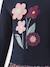 Robe avec fleurs fille Happy Girls marine - vertbaudet enfant 