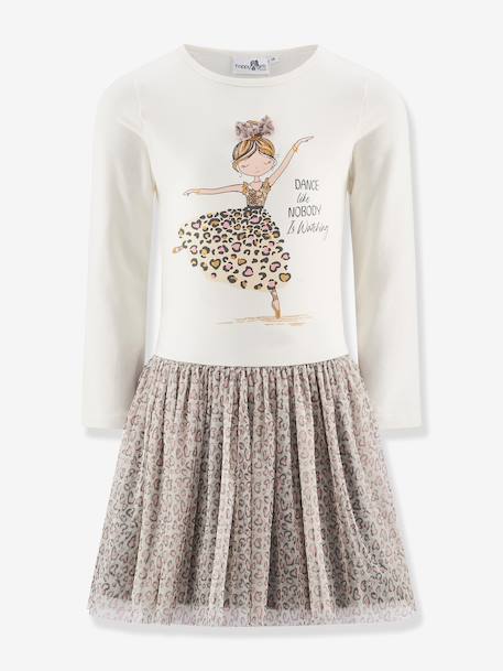 Robe Dance fille Happy Girls écru - vertbaudet enfant 