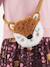 Happy Girls dress with deer bag for girls nude pink - vertbaudet enfant 