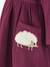 Robe avec hérisson fille Happy Girls bordeaux - vertbaudet enfant 