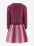 Happy Girls pleated skirt dress for girls bordeaux red - vertbaudet enfant 