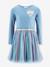 Robe avec cœur arc-en-ciel fille Happy Girls bleu ciel - vertbaudet enfant 