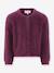 Cardigan fille Happy Girls bordeaux+écru+gris+rose nude - vertbaudet enfant 