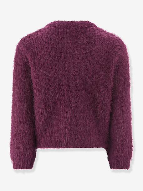 Cardigan fille Happy Girls bordeaux+écru+gris+rose nude - vertbaudet enfant 
