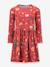 Happy Girls Christmas print dress for girls red - vertbaudet enfant 