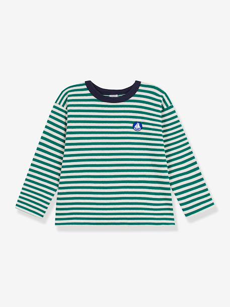 T-shirt manches longues marine - vertbaudet enfant 