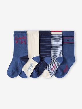 Garçon-Lot de 5 paires de chaussettes "Cool Kids" garçon