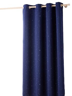 Blackout Curtain with Eyelets & Star Print - vertbaudet enfant -Blackout Curtain with Eyelets & Star Print