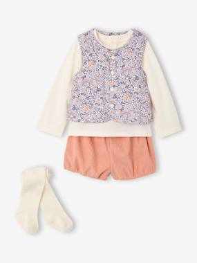 4-piece set for baby girls  - vertbaudet enfant