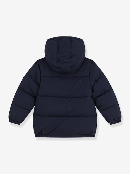 Plain puffer jacket for kids by PETIT BATEAU navy blue - vertbaudet enfant 