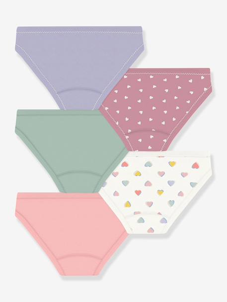 Pack of 5 briefs by PETIT BATEAU multicoloured - vertbaudet enfant 