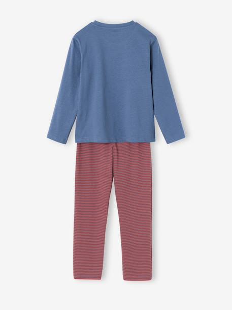 Pack of 2 pyjamas for boys denim blue - vertbaudet enfant 