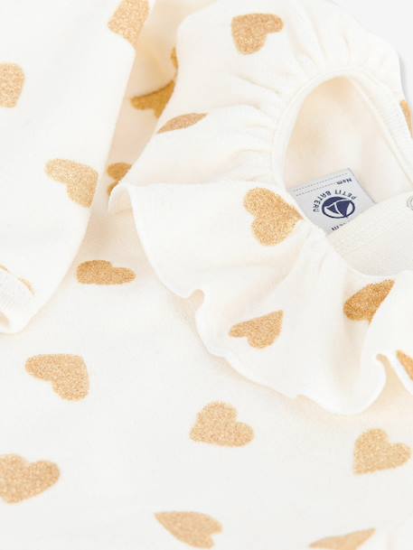 PETIT BATEAU Baby pyjamas with back opening white - vertbaudet enfant 
