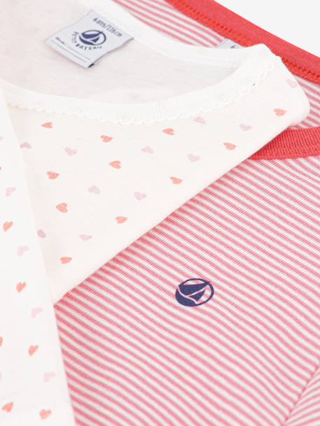 Pack of 2 pyjamas for kids by PETIT BATEAU rose - vertbaudet enfant 