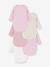 Pack of 5 wrapover bodysuits rose - vertbaudet enfant 