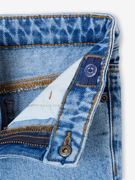 Straight-leg jeans for boys brut denim+stone - vertbaudet enfant 