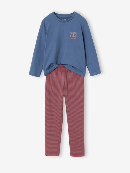 Pack of 2 pyjamas for boys denim blue - vertbaudet enfant 
