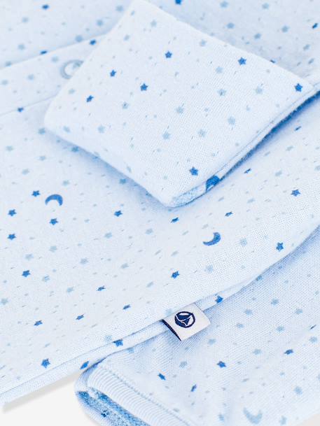 Pyjama bébé imprimé étoile bleu clair - vertbaudet enfant 