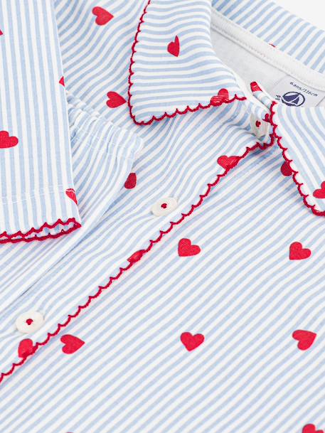 Pyjama boutonné enfant bleu clair - vertbaudet enfant 