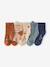 Pack of 5 socks for baby dark brown - vertbaudet enfant 
