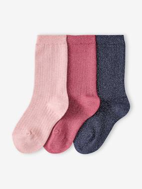 -Lot de 3 collants fille