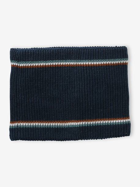 Ensemble garçon bonnet, snood et moufles vert - vertbaudet enfant 