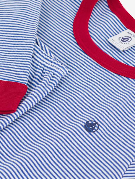 PETIT BATEAU Striped pyjamas for kids blue - vertbaudet enfant 