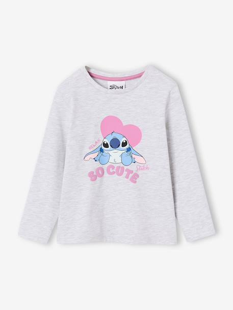 Pyjama Lilo et Stitch fille gris chiné - vertbaudet enfant 