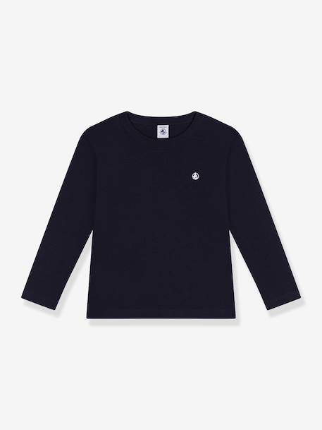 T-shirt manches longues marine - vertbaudet enfant 