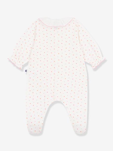 Baby pyjamas with heart print by PETIT BATEAU white - vertbaudet enfant 