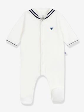 -Baby pyjamas with sailor collar by PETIT BATEAU 