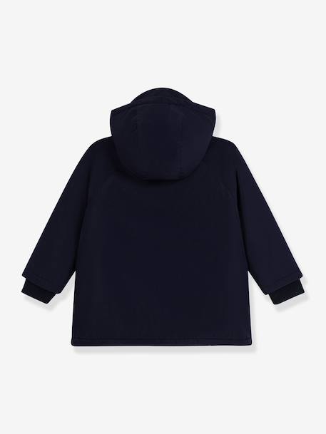 PETIT BATEAU Mid-length parka for kids navy blue - vertbaudet enfant 